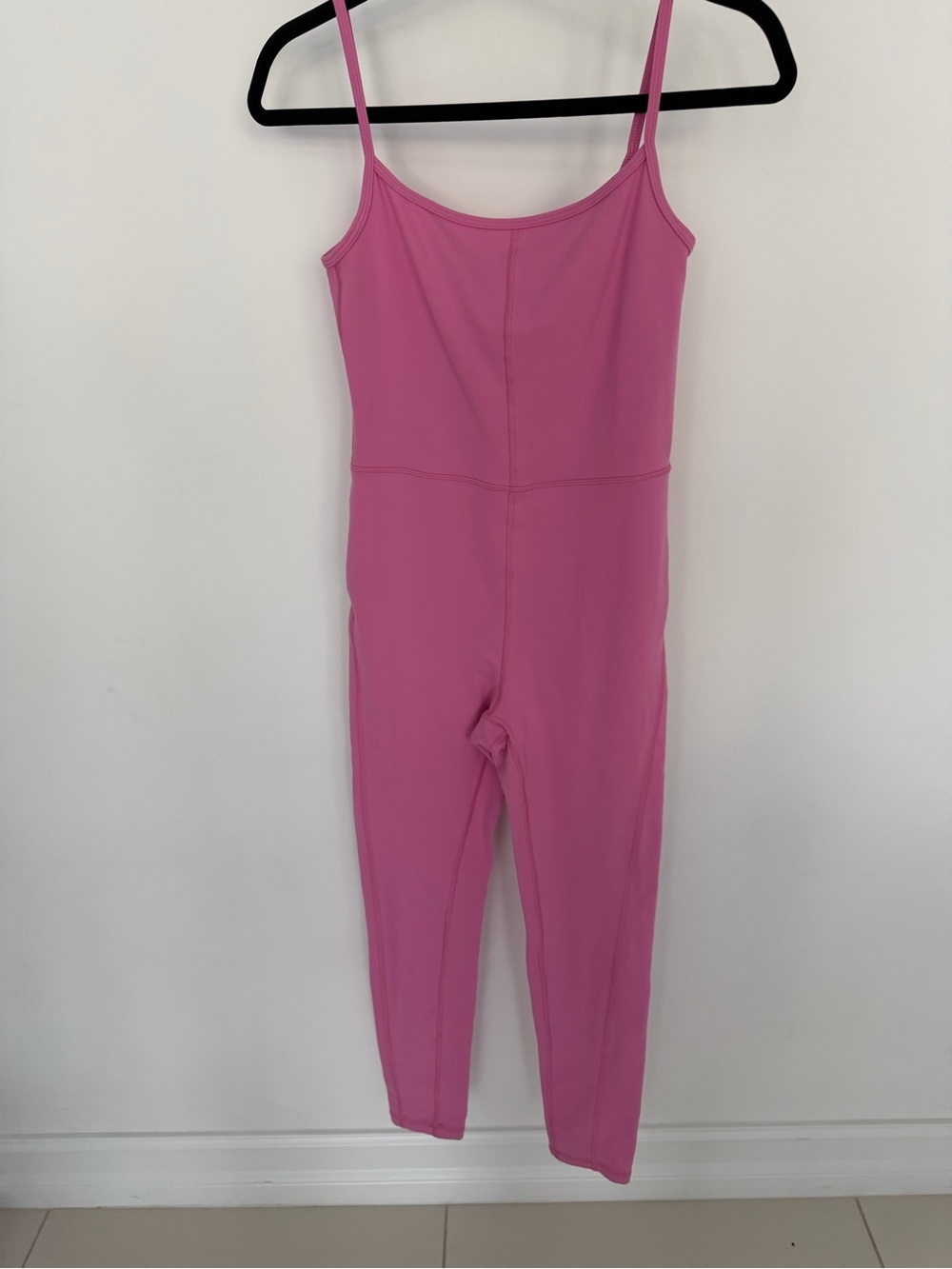 Aritzia Pink Sleeveless One-Piece Jumpsuit
